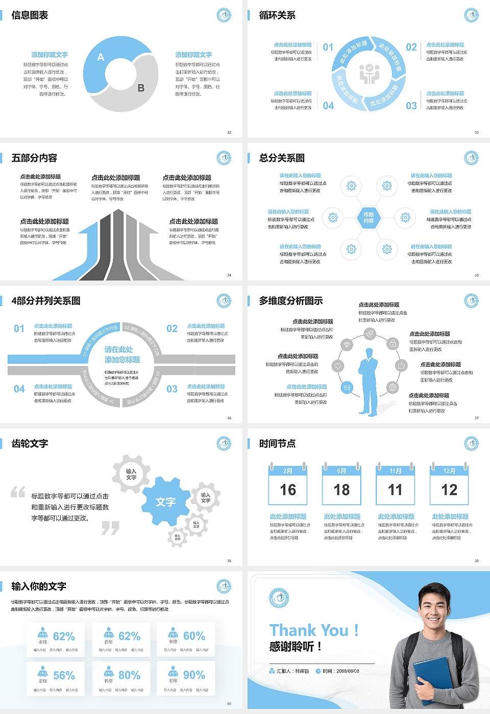 重庆安全技术职业学院大学生职业生涯规划书PPT模板下载16:9格式幻灯片预览图5