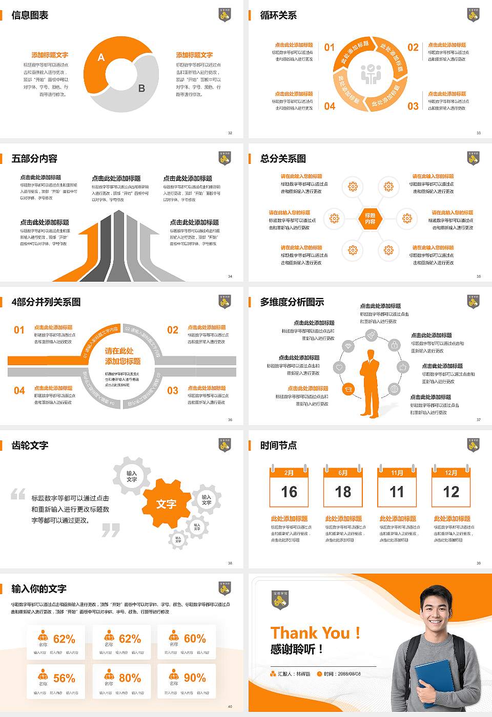 天津商业大学宝德学院大学生职业生涯规划书PPT模板下载16:9格式幻灯片预览图5