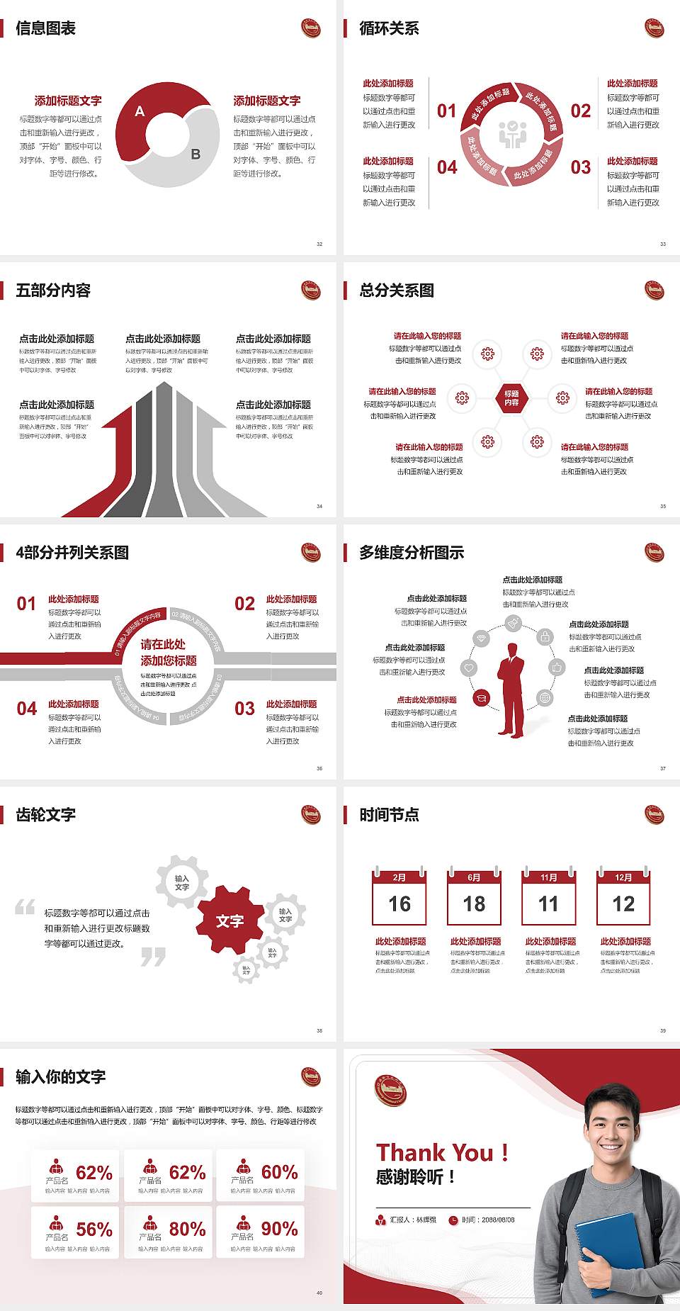 绍兴职业技术学院大学生职业生涯规划书PPT模板下载4:3格式幻灯片预览图5