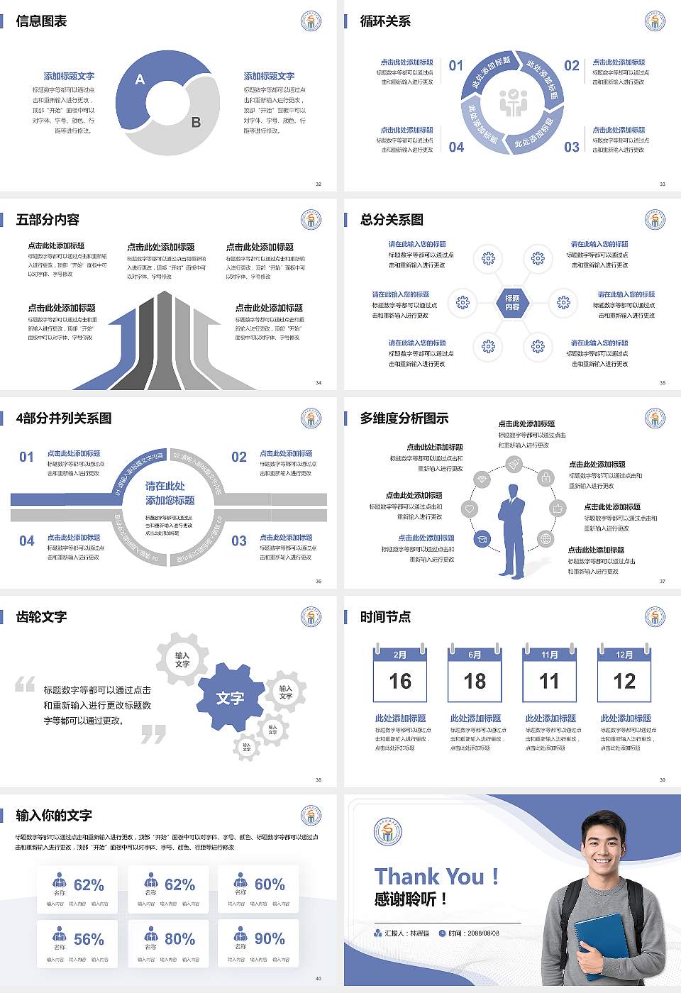 西南科技大学大学生职业生涯规划书PPT模板下载16:9格式幻灯片预览图5