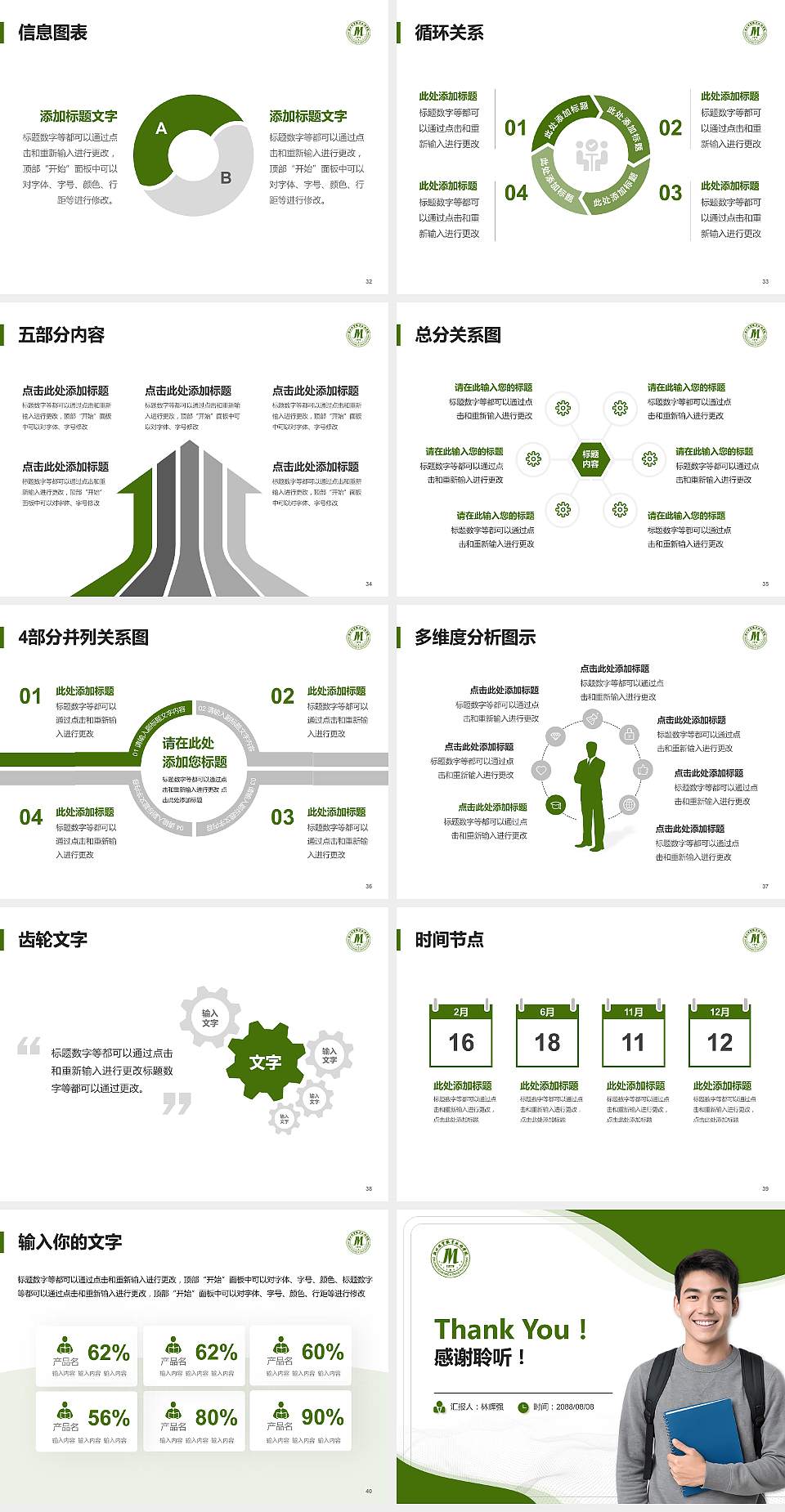 浙江经贸职业技术学院大学生职业生涯规划书PPT模板下载4:3格式幻灯片预览图5