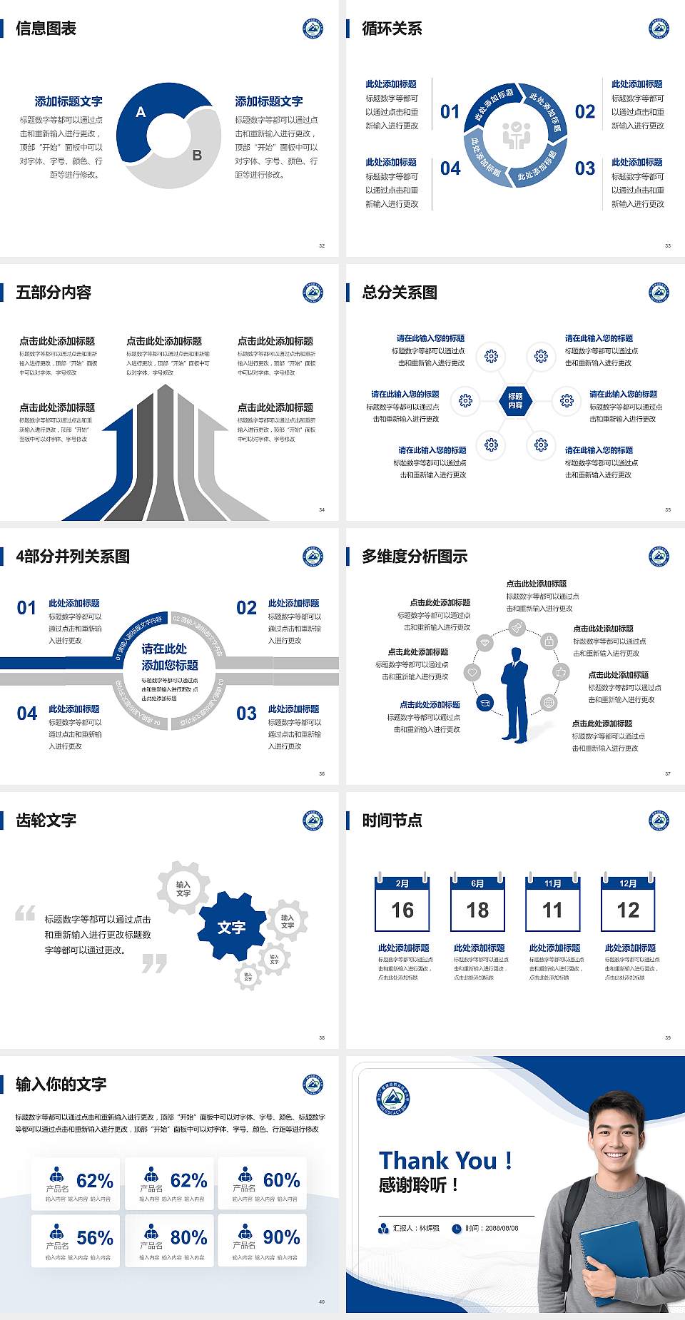 浙江广厦建设职业技术大学大学生职业生涯规划书PPT模板下载4:3格式幻灯片预览图5