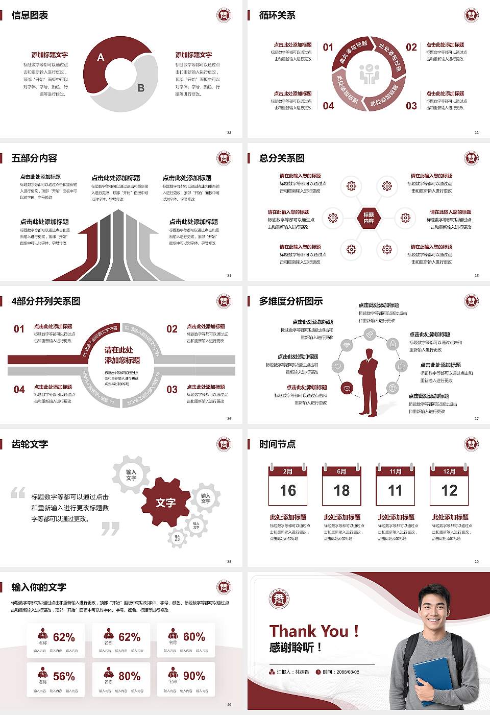 铁门关职业技术学院大学生职业生涯规划书PPT模板下载16:9格式幻灯片预览图5