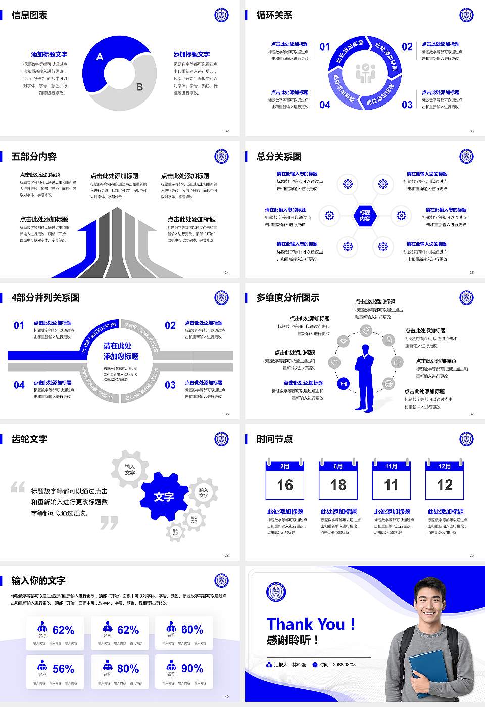 重庆警察学院大学生职业生涯规划书PPT模板下载16:9格式幻灯片预览图5