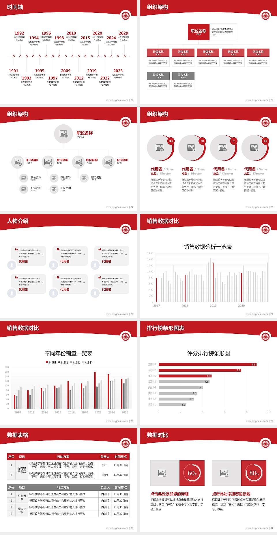 深圳职业技术大学学术汇报/学术交流研讨会通用PPT模板下载4:3格式幻灯片预览图4