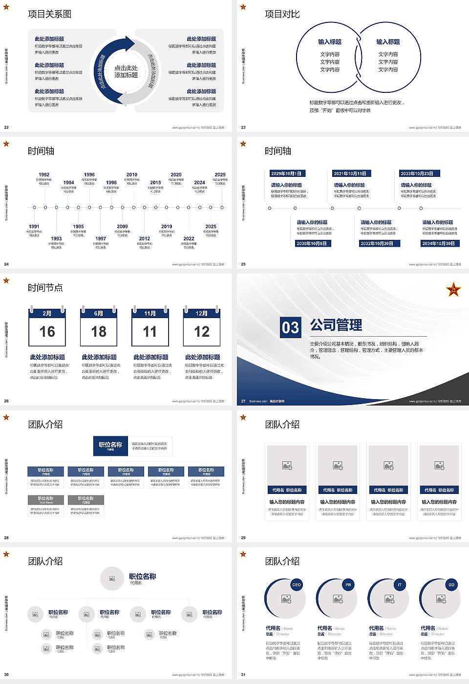 中国人民解放军国际关系学院专用全国大学生互联网+创新创业大赛计划书/路演/网评PPT模板16:9格式幻灯片预览图4