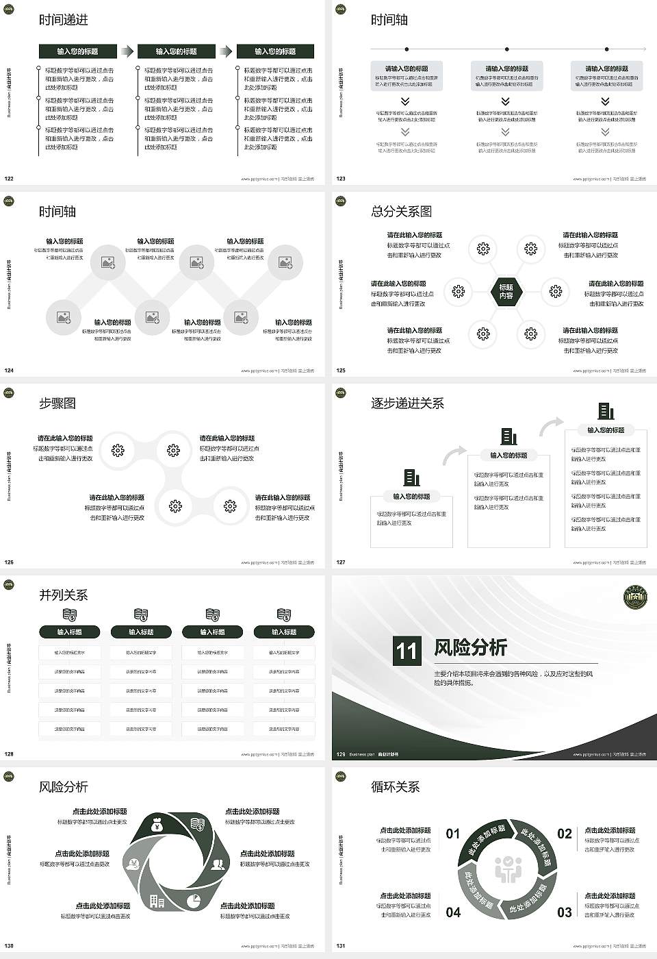 中国人民解放军陆军勤务学院专用全国大学生互联网+创新创业大赛计划书/路演/网评PPT模板16:9格式幻灯片预览图14