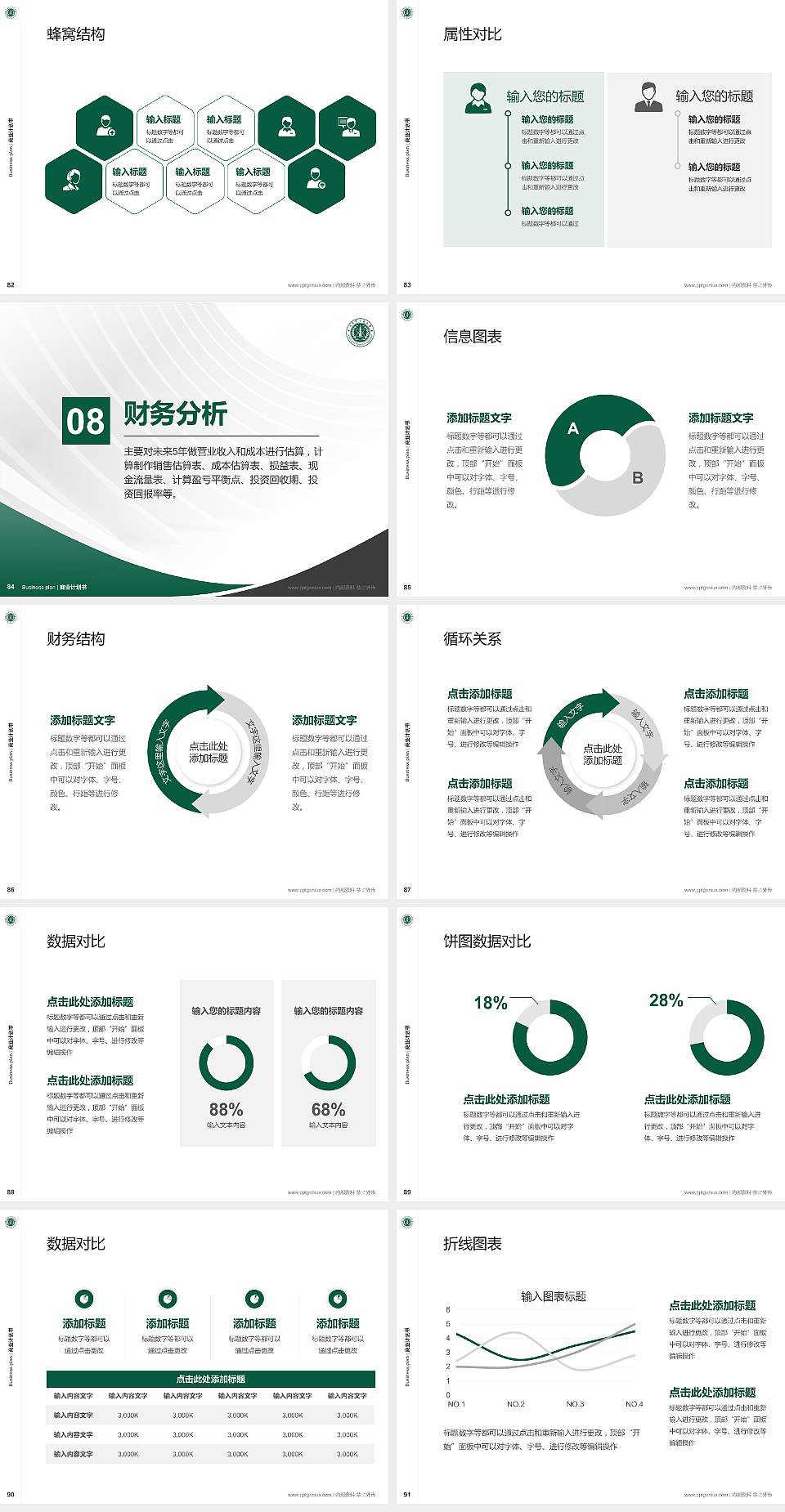 中国人民解放军火箭军工程大学专用全国大学生互联网+创新创业大赛计划书/路演/网评PPT模板4:3格式幻灯片预览图10