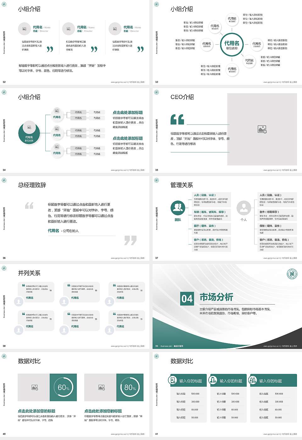 上海师范大学专用全国大学生互联网+创新创业大赛计划书/路演/网评PPT模板16:9格式幻灯片预览图5